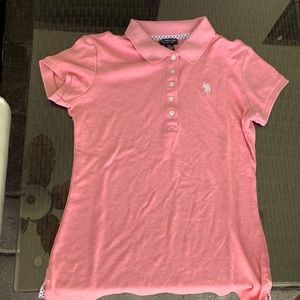 pink POLO assn collared tee!